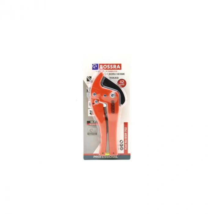42MM TURUNCU PVC KESME BORU MAKASI (5324)