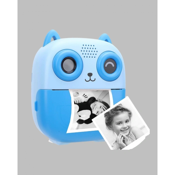 48MP Termal Baskılı Çocuk Dijital Kamera 1080P Video 2.4 Ekran 6X Zoom