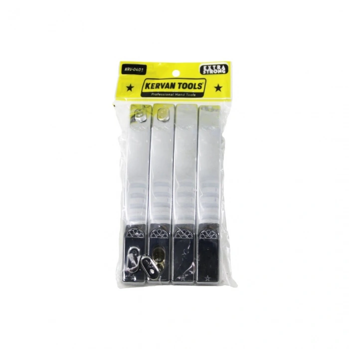 4PCS = 2TKM PLASTİK KROM KAPLAMA DUŞAKABİN KOLU 10MM (5324)