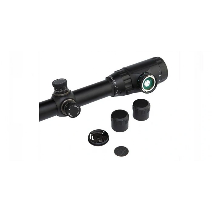 6-24x50 Aoe Av Dürbünü Çift Işık Kırmızı Yeşil Kaynaklı Zoomlu