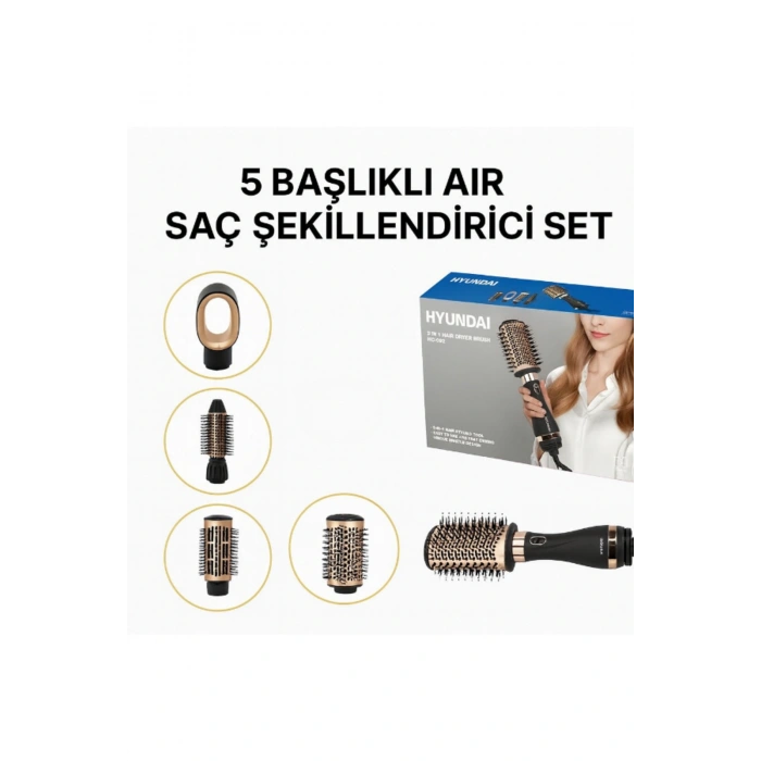 5 Başlıklı Air Saç Şekillendirici Set