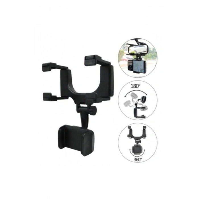 Araba Dikiz Aynasına Takılan Telefon Tutucu