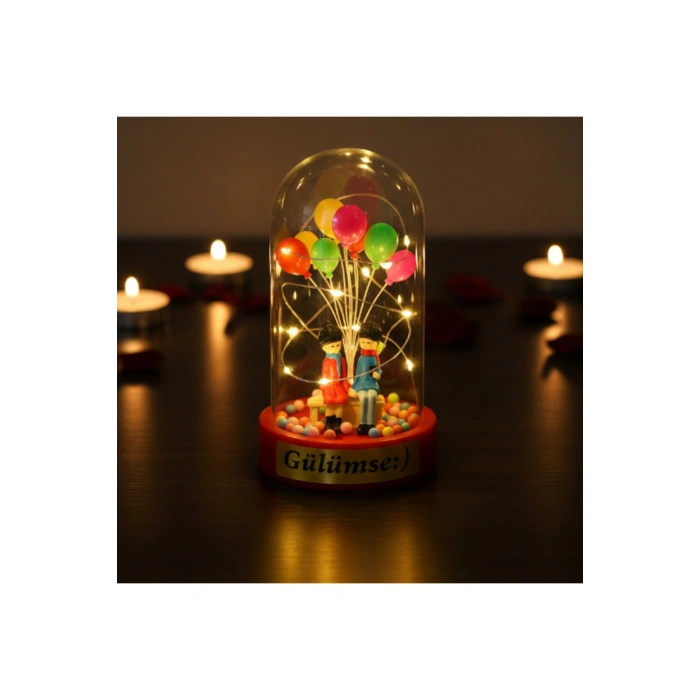 Biblolu Balonlu Ledli Fanus