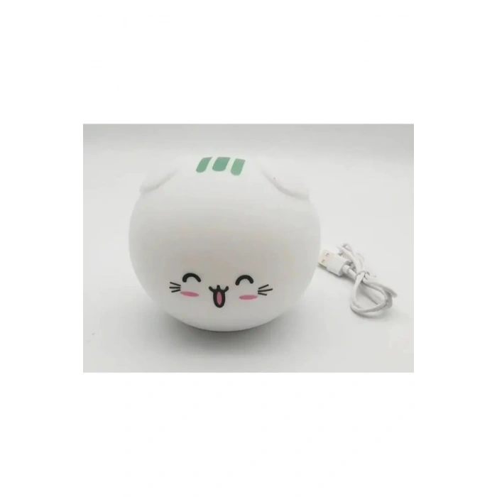 Sevimli Kedi Temalı Dokunmatik Gece Lambası