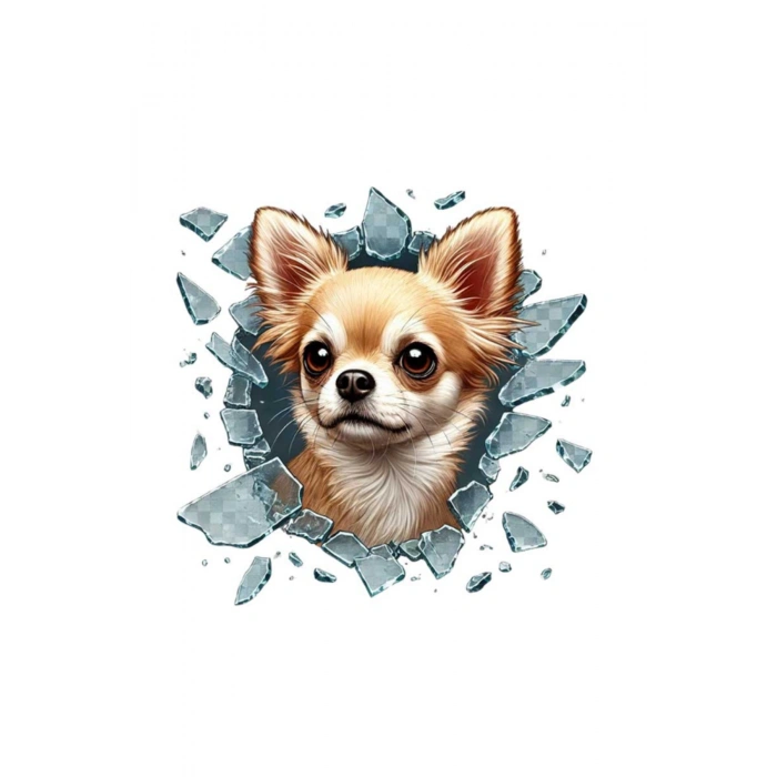 Fulcar Köpek Tasarımlı Araç Stickerı