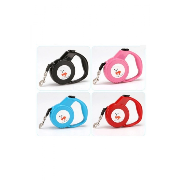 Sevimli Otomatik Köpek Gezdirme Tasması 2.5 Metre