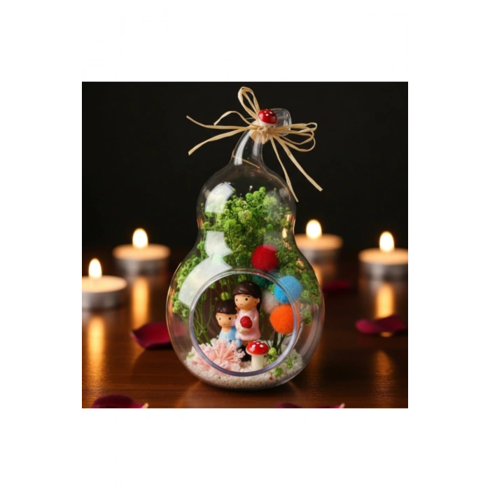 Mini Armut Teraryum - Özel Gün Hediyesi