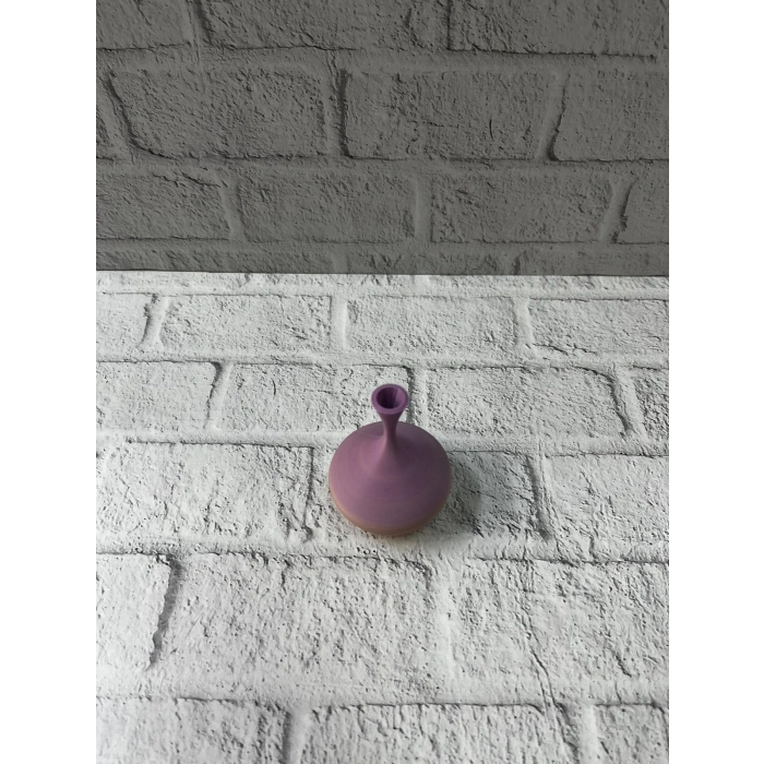 Mini Rainbow Dekoratif Vazo 8 cm Renk Geçişli Modern Tasarım