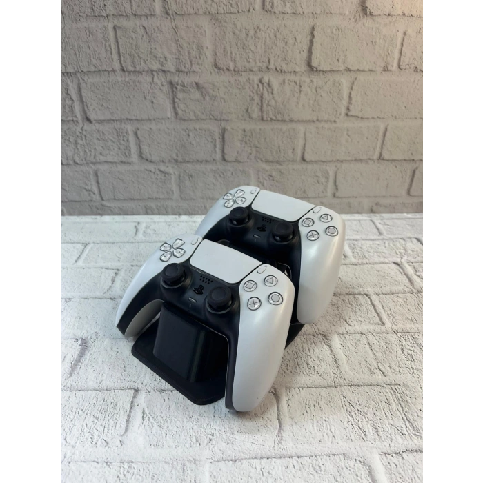 İkili Gamepad Tutucu Siyah 7x18 cm Masa ve Raf Düzeni