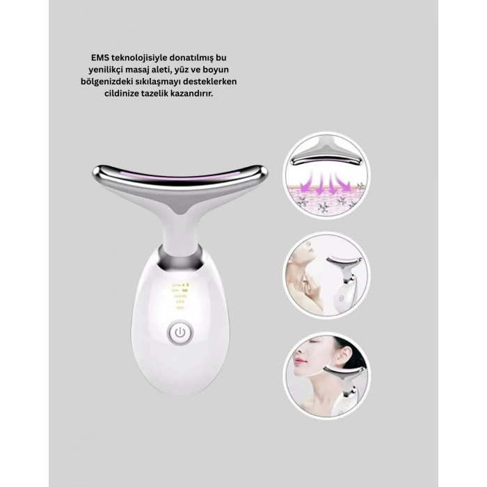 LED Işık Teknolojili Anti Aging Cilt Bakım Cihazı