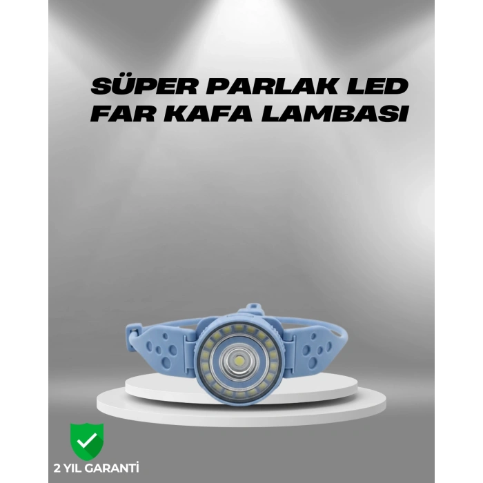 Hafif ve Taşınabilir Kamp Kafa Lambası Ayarlanabilir Işık