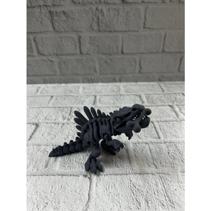 Eklemli Hareketli Dinazor Figürü Siyah – Dekoratif Masa Üstü Oyuncak