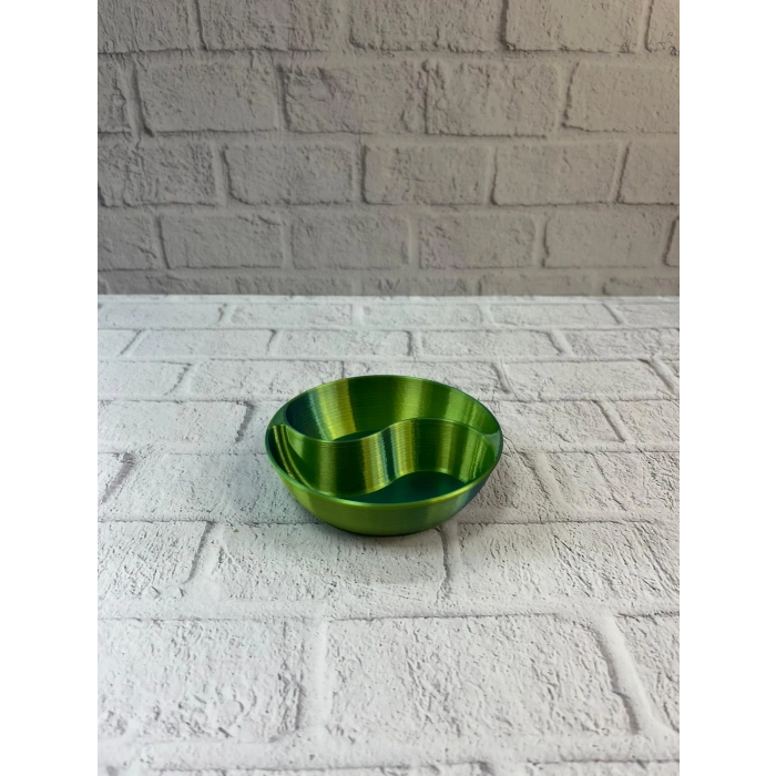 Dekoratif Yeşil Çerezlik Kase 4’lü Set 3x12 cm