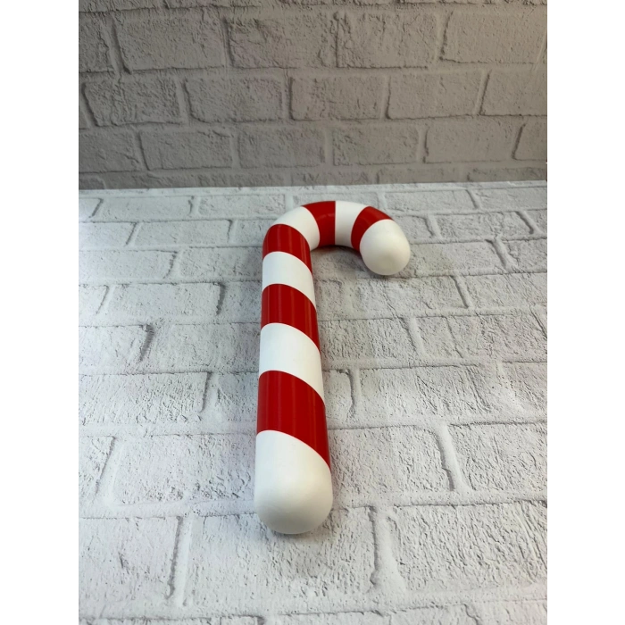 Dekoratif Yılbaşı Şekeri Yerde Biblo Salon Dekoru 13x34 cm