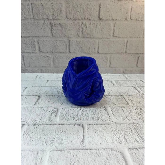 Lacivert Hoodie Kalemlik 10x10 cm Masa Üstü Düzenleyici