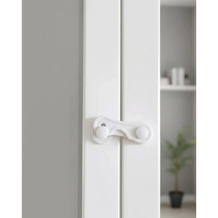 4 Adet Çok Amaçlı Dolap Güvenlik Kilidi Çocuklara Karşı Koruyucu Çözüm