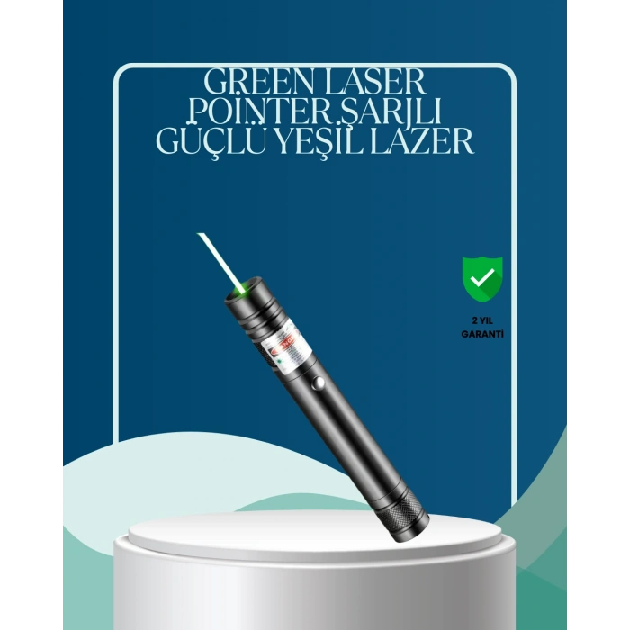 Profesyonel Kullanım İçin 5000mW Yeşil Lazer İşaretleyici