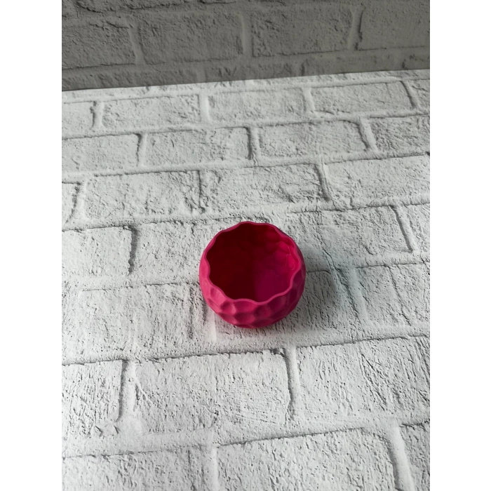 Küçük Boy Mor Saksı 5 cm Şık ve Minimal Dekoratif Tasarım