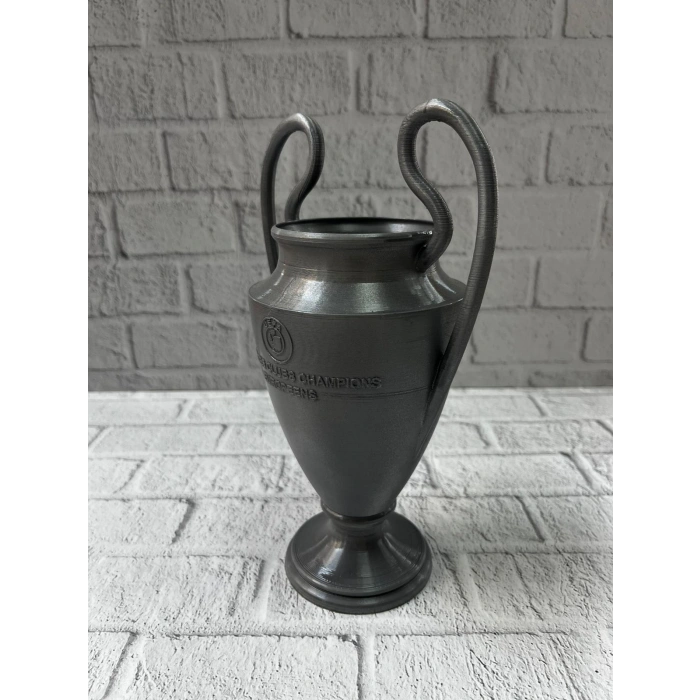Füme Kupa 25cm UEFA Model Dekoratif Ödül Biblosu