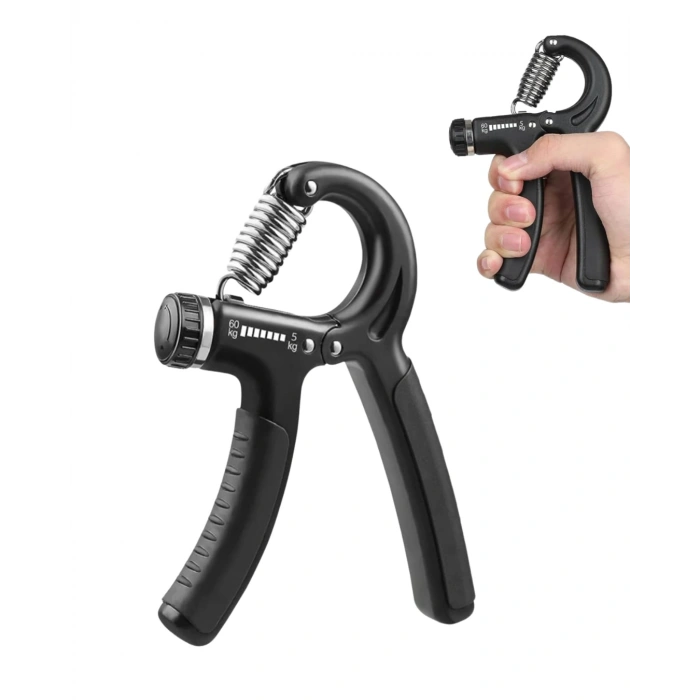 Ayarlanabilir El Yayı Sayaçlı Paslanmaz Çelik 5–60 Kg Direnç