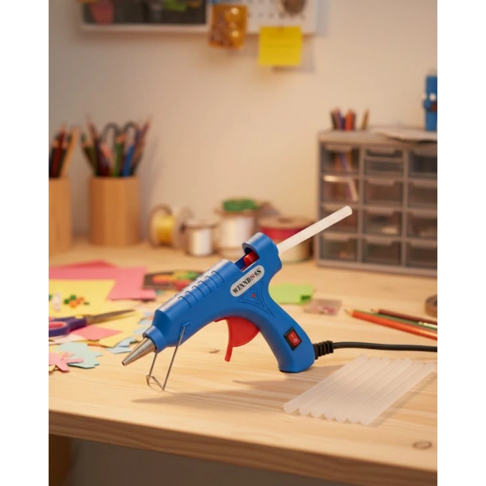 20W Silikon Tabancası 7.5 mm Silikon Uyumlu 5 Adet Hediye Silikon