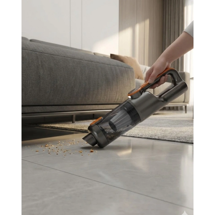 Şarjlı Mini El Süpürgesi Araç Ev ve Ofis İçin Pratik Temizlik