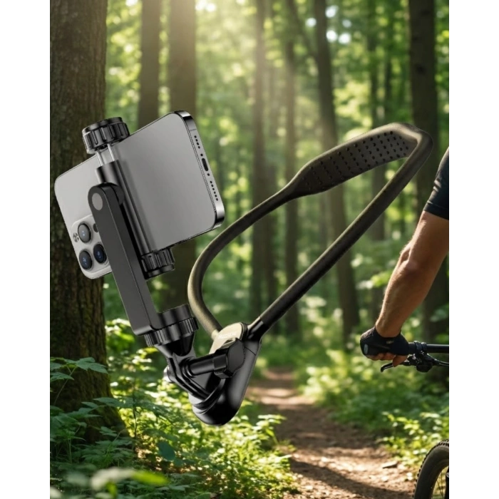 Telefon Boyun Tutucu Birinci Kişi Çekim için Esnek ve Dayanıklı Tasarım