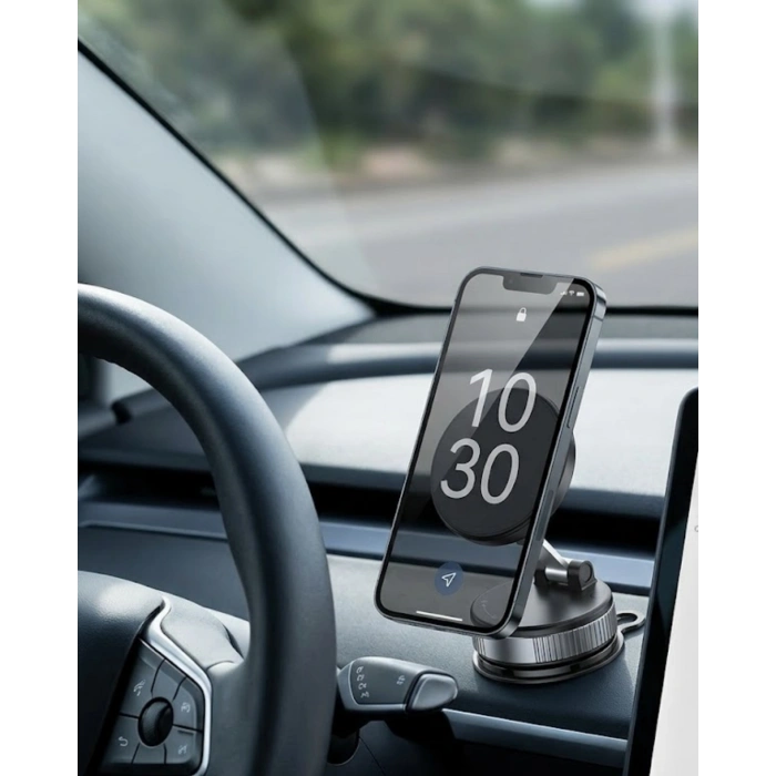 Güçlü Mıknatıslı Araç Telefon Tutucu 360 Derece Döner Stand