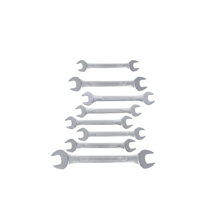 Açık Ağız Kombine Anahtar Seti 8 Ölçü Dayanıklı Yapı