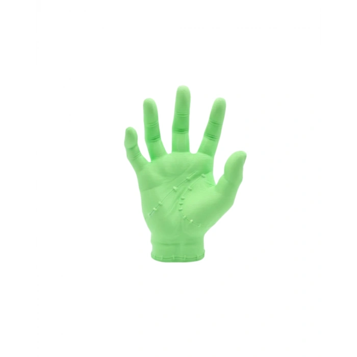 3D Yeşil El Biblo 27x22 cm Dikkat Çekici Ev Dekorasyonu