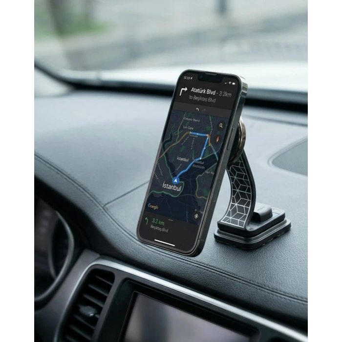 Katlanabilir Manyetik Araç Telefon Tutucu 360 Derece Döner Stand