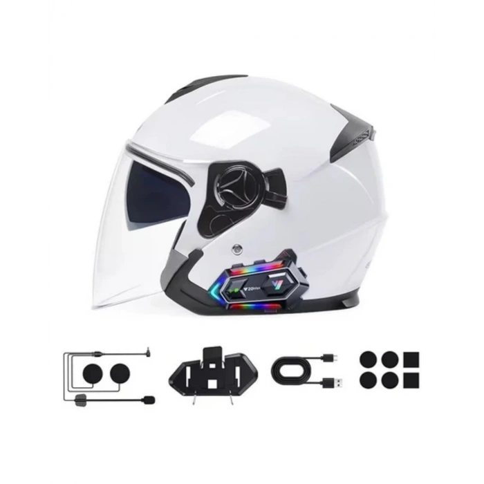 Çift Gürültü Azaltmalı Motosiklet Kask Telsiz Kulaklık