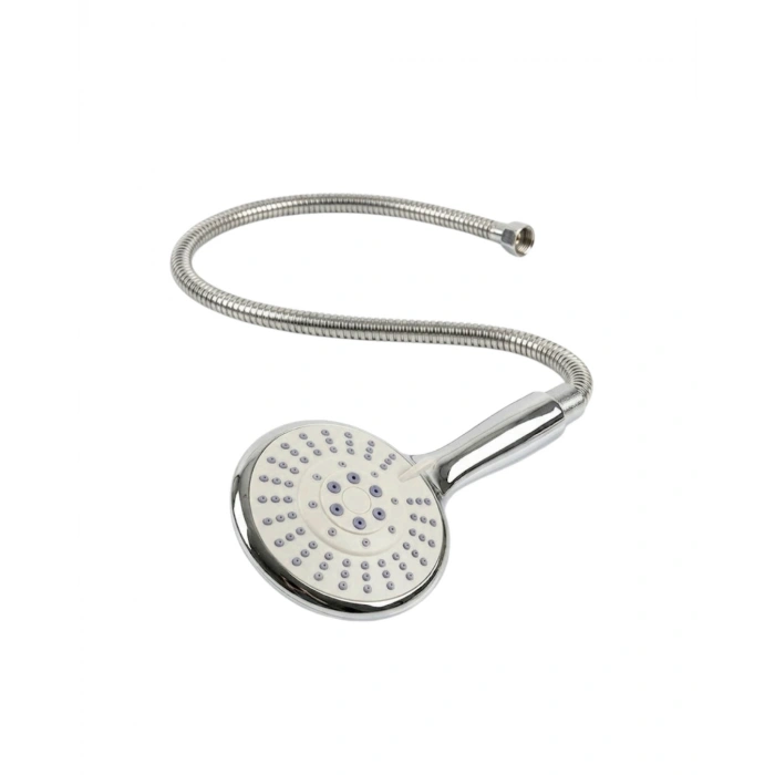 Kireç Önleyici El Duşu Seti Spiral Duş Hortumu Hareketli Duş Askısı