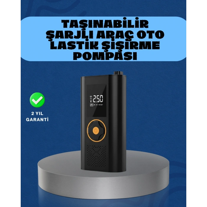 Otomatik Duran Dijital Hava Pompası Kompakt ve Taşınabilir Tasarım