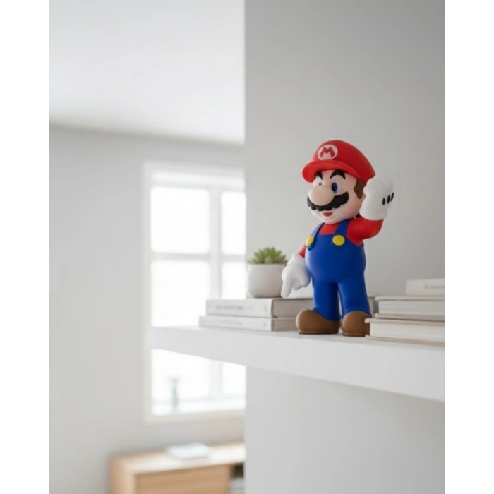 Süper Mario Figür Biblo Dekoratif Oyun Temalı Masa Süsü