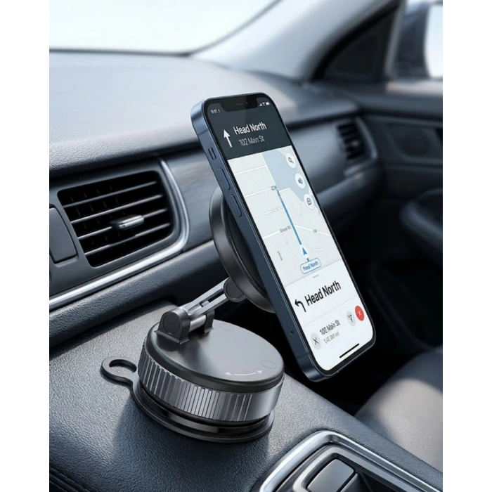 Araç İçi Manyetik Navigasyon Telefon Tutucu Güçlü Mıknatıslı Stand