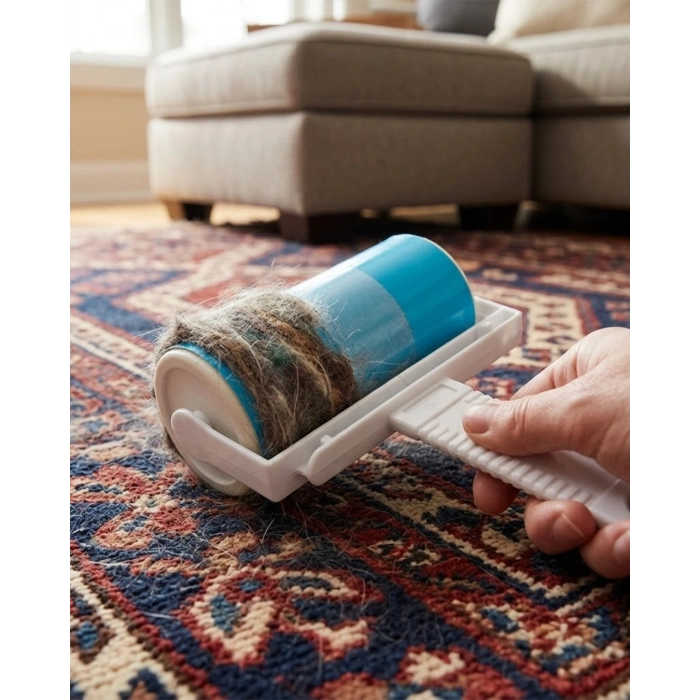 Çok Amaçlı Tüy Temizleme Rulosu Kedi Köpek Tüyü Toz ve Saç Toplama Aparatı