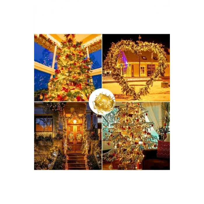 10 Metre Günışığı Led Işık Fişli Dekoratif Ortam Aydınlatması 3 Modlu Led Şerit Işık