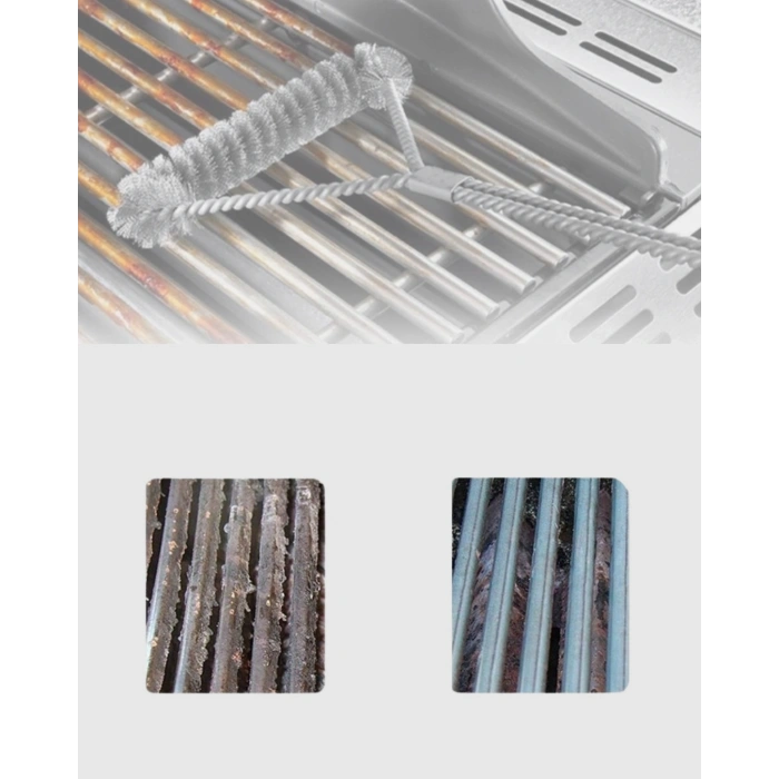 Barbekü ve Mangal İçin Tel Izgara Temizleyici Fırça