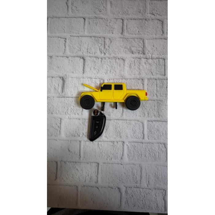 Araba Figürlü Duvar Anahtarlığı Ev ve Ofis İçin Dekoratif Tasarım