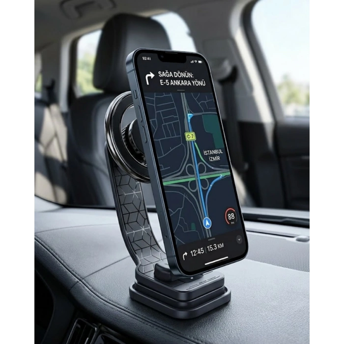 Manyetik Araç Telefon Standı Katlanabilir Telefon Tutucu