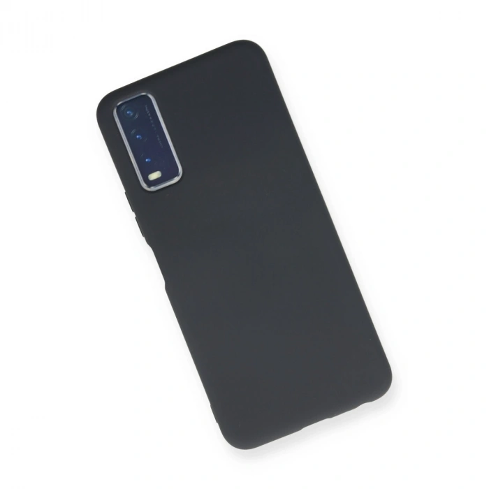 Vivo Y11s Kılıf Nano İçi Kadife Silikon - Lacivert