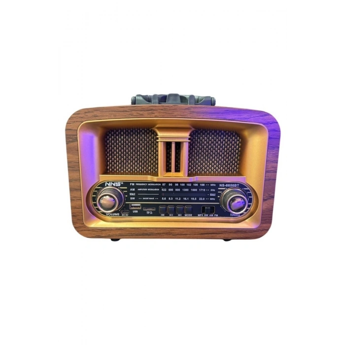 Taşınabilir Klasik AM/FM/SW Retro Ev Radyo USB ile Şarj Olabilen Retro Radyo (5324)
