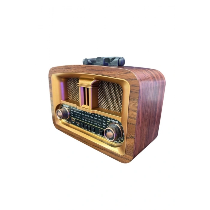 Taşınabilir Klasik AM/FM/SW Retro Ev Radyo USB ile Şarj Olabilen Retro Radyo (5324)