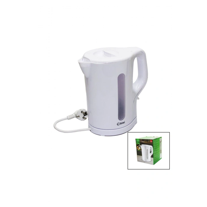 PLASTİK KETTLE SU ISITICISI BEYAZ 1.7LT 2000W OTOMATİK KAPANMA - 360° GÖVDE - KABLO SAKLAMA KK-3