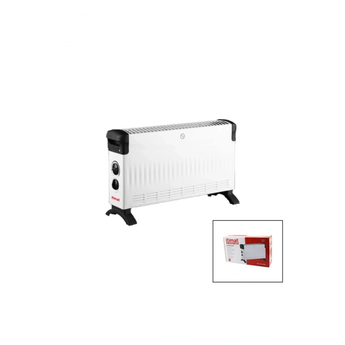 İTİMAT CH-2020UM KÜÇÜK BOY KONVEKTÖR ISITICI - SOBA ELEKTRİKLİ TURBO ISITMA 3-KADEME ISI AYARLI TERM
