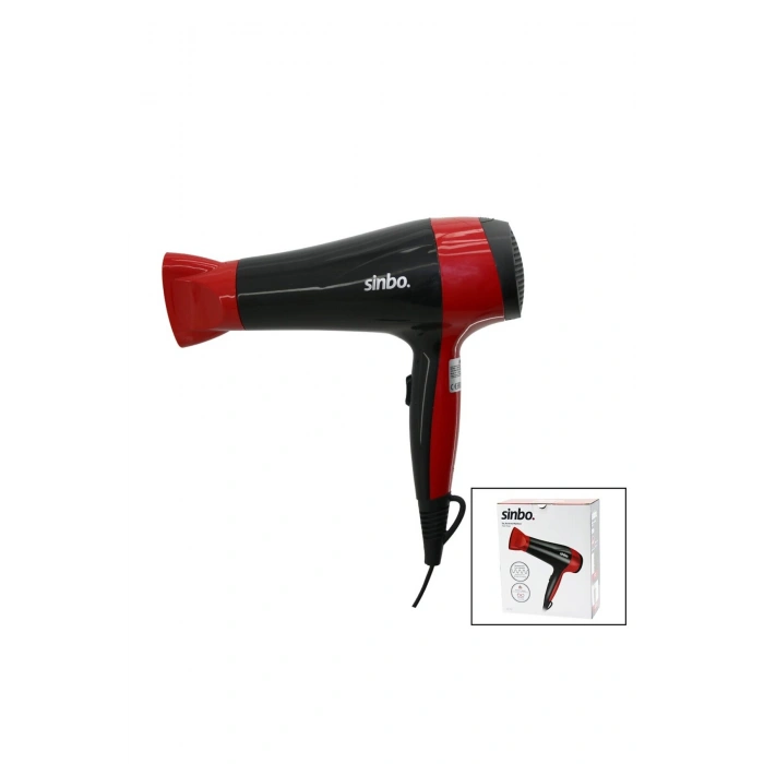 SAÇ KURUTMA MAKİNESİ 2 KADEME HIZ - SICAKLIK FÖN BAŞLIK ZİKZAK REZİSTANS SARIM HOMOJEN ISI DAĞILIM S