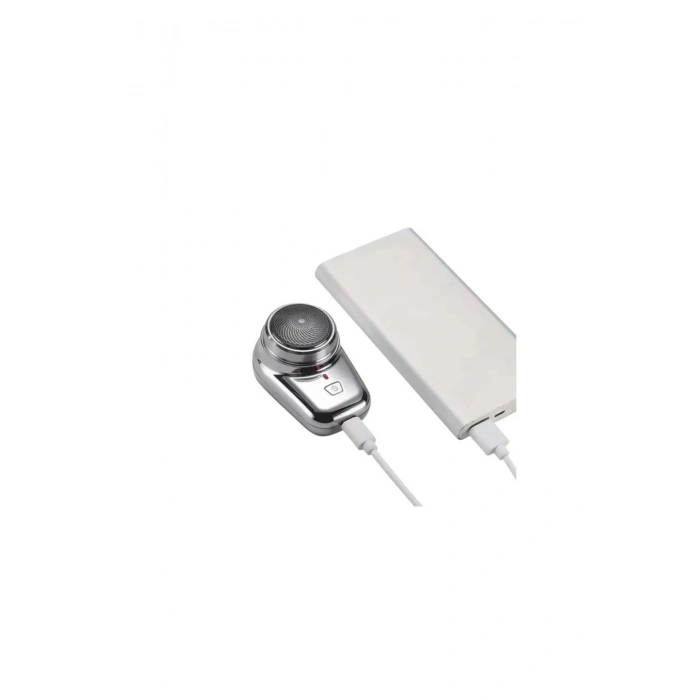 Mini Shaver Sıfır Sakal Taşınabilir Şarjlı Tıraş Makinesi IPX6 Korumalı (5324)