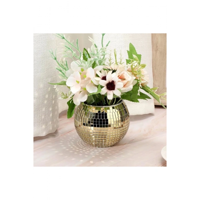 Kare Gold Cam Mozaik Fayans Çıkartmaları El İşi Kare Cam Fayans Kendinden Yapışkanlı Aynalı Dekor Pa