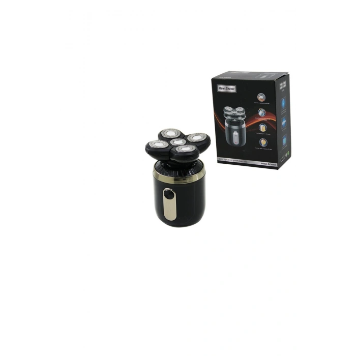 SEYAHAT TİPİ 5 BAŞLIK GÜNLÜK SIFIR SAKAL - ÇİZİM BAŞLIK TRAŞ MAKİNESİ USB ŞARJLI CEP - ÇANTA BOY (53